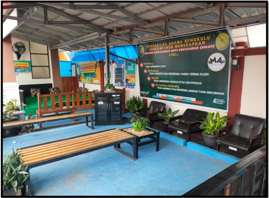 Ruang Tunggu Pojok Integritas