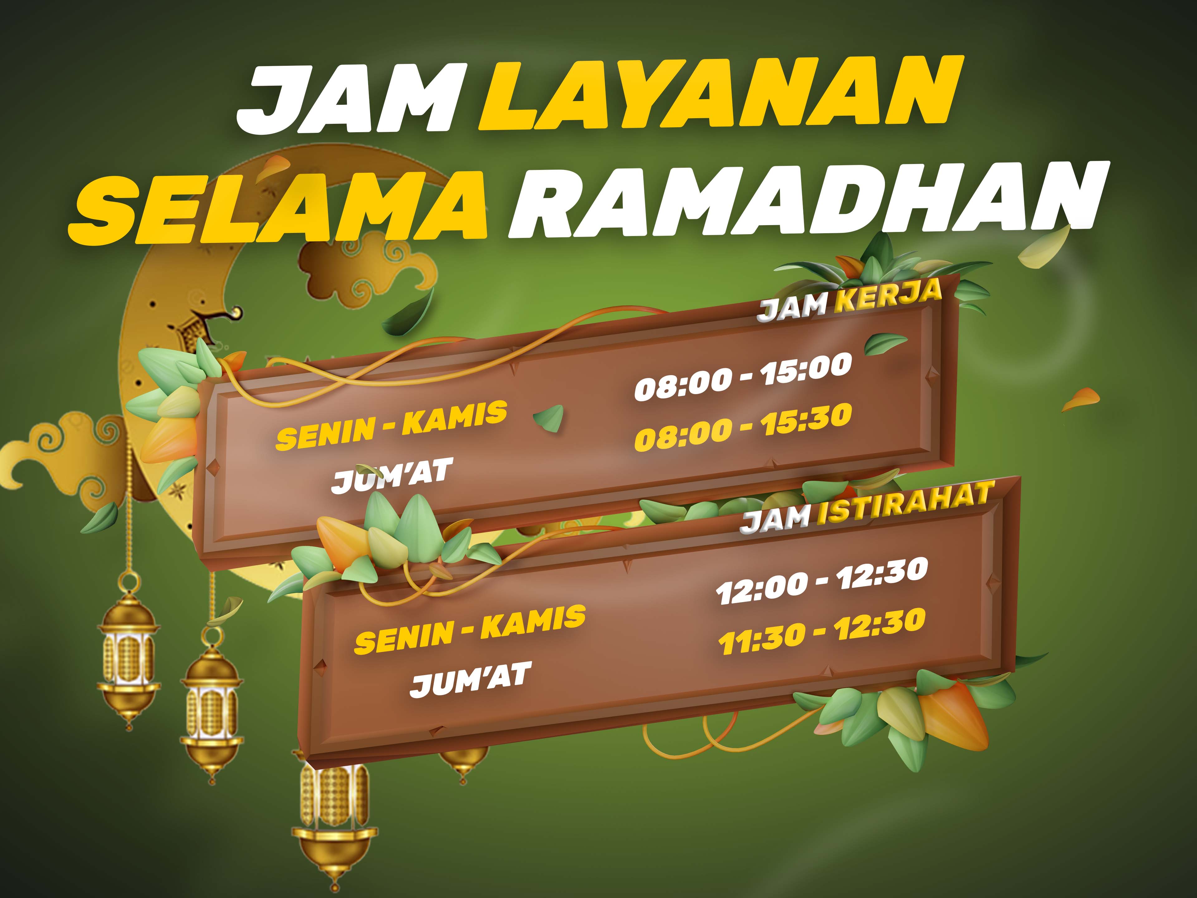 Jam Layanan Ramadhan