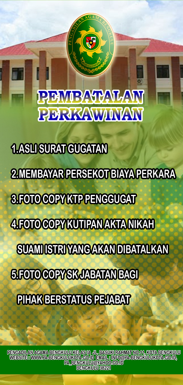 PEMBATALAN PERKAWINAN